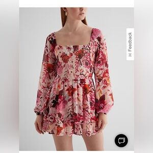 NWOT Express Floral Romper 🌸💕